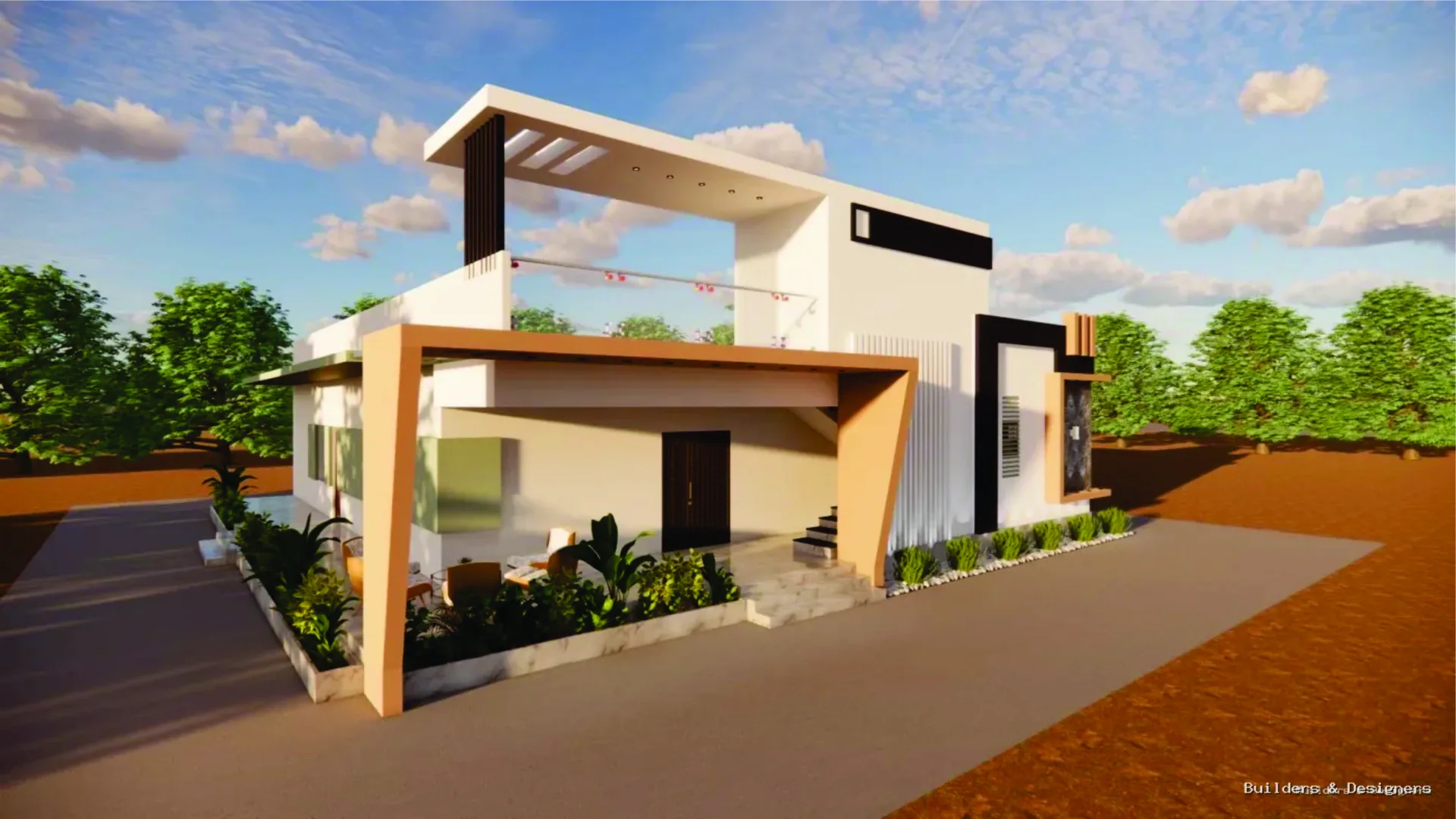 Mr nisar Ahmad, Farmhouse Elevation, Kanakapura, Bengaluru.
